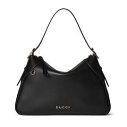 Borse media Gucci GG Emblem 815217 Nero