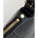 Replica Borse fedele media Gucci GG Emblem 815217 Nero Riproduzione Fedele Borse Replica fedele media Gucci GG Emblem 815217 Nero imitazioni
