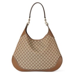 Borsa a tracolla media Gucci B 815924 albicocca