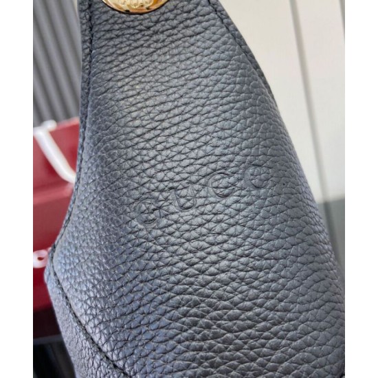 Replica Borsa a tracolla media Gucci B 820169 Nera Riproduzione Fedele Borsa a tracolla media Gucci B 820169 Nera imitazioni