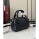 Replica Imitazione Borse con manico superiore Super Mini Gucci GG Emblem 815256 Nera Riproduzione Fedele Imitazione Borse Replica con manico superiore Super Mini Gucci GG Emblem 815256 Nera imitazioni