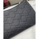 Replica Dettagli perfetti Borsa Super Mini Gucci con stemma GG 815278 Nera Riproduzione Fedele Dettagli perfetti Borsa Super Mini Gucci con stemma GG 815278 Nera imitazioni