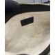 Replica Dettagli perfetti Borsa Super Mini Gucci con stemma GG 815278 Nera Riproduzione Fedele Dettagli perfetti Borsa Super Mini Gucci con stemma GG 815278 Nera imitazioni