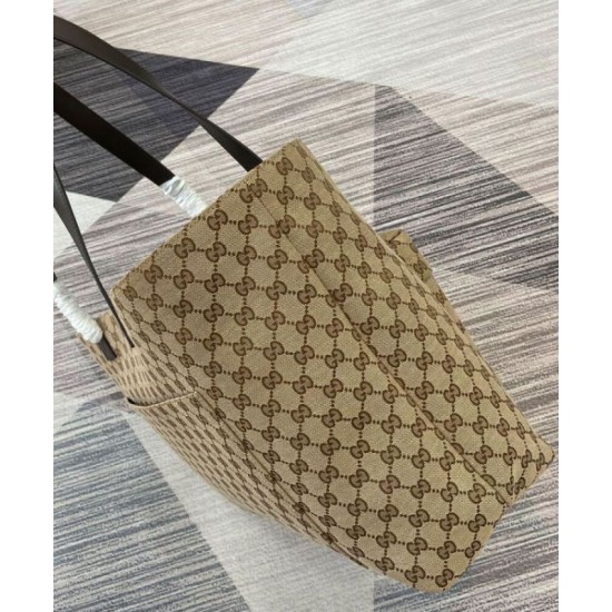 Replica Borsa Tote Gucci Grande GG 802166 Albicocca Riproduzione Fedele Borsa Tote Gucci Grande GG 802166 Albicocca imitazioni