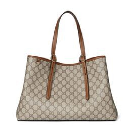 Replica Borse Firmate tote media Gucci GG Emblem 815213 Caffè Riproduzione Fedele Borse Firmate Replica tote media Gucci GG Emblem 815213 Caffè imitazioni