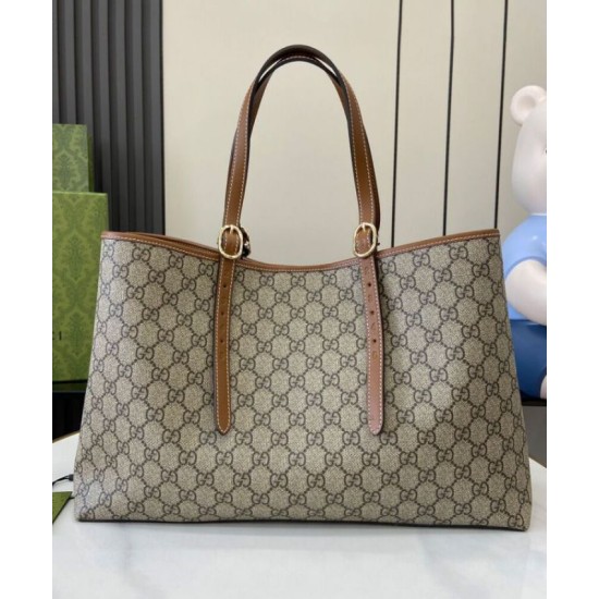 Replica Borse Firmate tote media Gucci GG Emblem 815213 Caffè Riproduzione Fedele Borse Firmate Replica tote media Gucci GG Emblem 815213 Caffè imitazioni