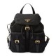 Replica fedele Zaino Prada Fever - Edition Fever in nylon Nero Riproduzione Fedele fedele Zaino Prada Fever - Edition Fever in nylon Nero imitazioni