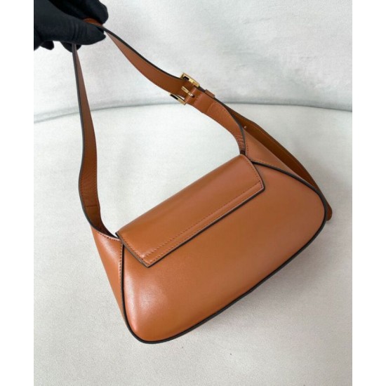Replica Borsa a tracolla piccola Prada 1BD358 Caffè Riproduzione Fedele Borsa a tracolla piccola Prada 1BD358 Caffè imitazioni