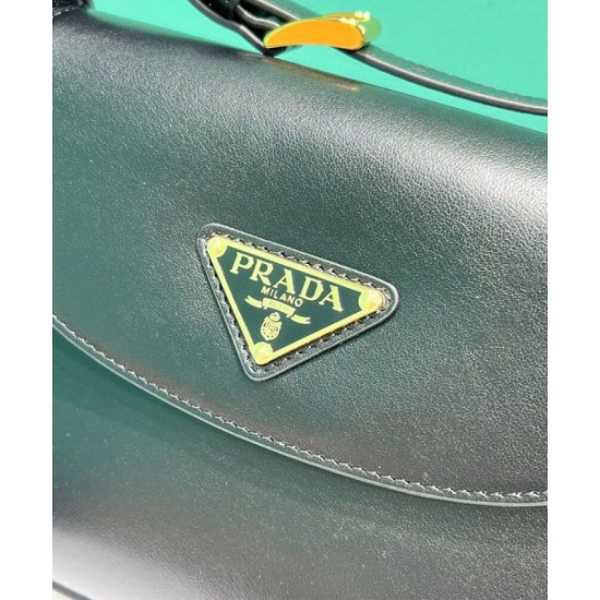Replica fedele Borsa a tracolla piccola Prada 1BD358 Nero Riproduzione Fedele fedele Borsa a tracolla piccola Prada 1BD358 Nero imitazioni
