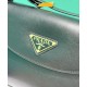 Replica fedele Borsa a tracolla piccola Prada 1BD358 Nero Riproduzione Fedele fedele Borsa a tracolla piccola Prada 1BD358 Nero imitazioni
