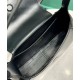 Replica fedele Borsa a tracolla piccola Prada 1BD358 Nero Riproduzione Fedele fedele Borsa a tracolla piccola Prada 1BD358 Nero imitazioni