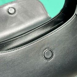 Riproduzione Fedele fedele Borsa a tracolla piccola Prada 1BD358 Nero imitazioni