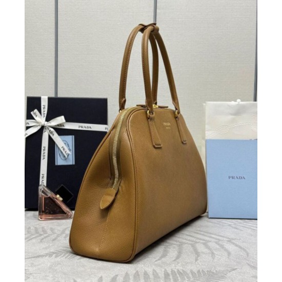 Replica Imitazione Borsa Prada Saffiano grande 1BG524 Caffè Riproduzione Fedele Imitazione Borsa Prada Saffiano grande 1BG524 Caffè imitazioni