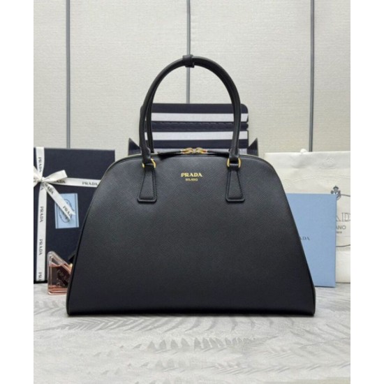 Replica Prada Grande Borse Alta Qualità Saffiano 1BG524 Nero Riproduzione Fedele Prada Grande Borse Replica Alta Qualità Saffiano 1BG524 Nero imitazioni