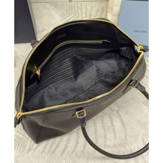 Replica Prada Grande Borse Alta Qualità Saffiano 1BG524 Nero Riproduzione Fedele Prada Grande Borse Replica Alta Qualità Saffiano 1BG524 Nero imitazioni