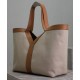 Replica YSL Saint Laurent Y Borse Alta Qualità Tote in Pelle e Tela Caffè Riproduzione Fedele YSL Saint Laurent Y Borse Replica Alta Qualità Tote in Pelle e Tela Caffè imitazioni