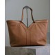 Replica YSL Saint Laurent Y Borsa Tote in Pelle Caffè Riproduzione Fedele YSL Saint Laurent Y Borsa Tote in Pelle Caffè imitazioni
