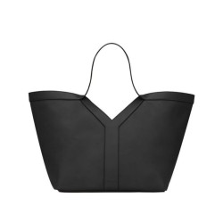 YSL Saint Laurent Y Borsa Pari Tote in Pelle Nera