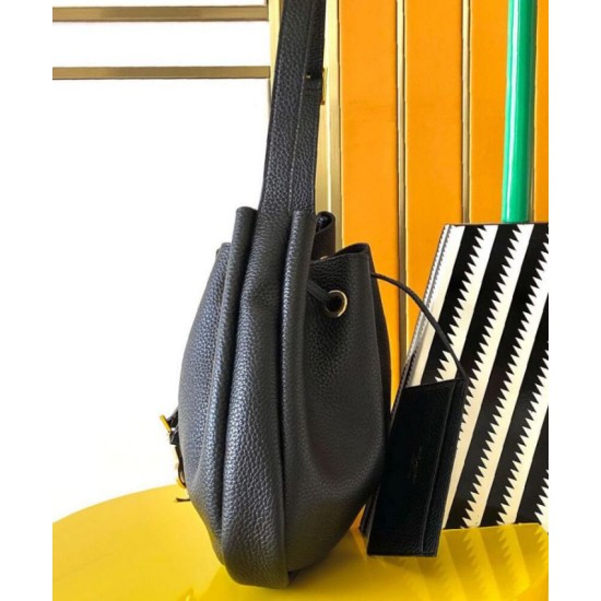 Replica YSL Saint Laurent Paris Vii Piccola Hobo Granata Nero Riproduzione Fedele YSL Saint Laurent Paris Vii Piccola Hobo Granata Nero imitazioni