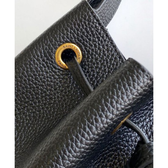 Replica YSL Saint Laurent Paris Vii Piccola Hobo Granata Nero Riproduzione Fedele YSL Saint Laurent Paris Vii Piccola Hobo Granata Nero imitazioni