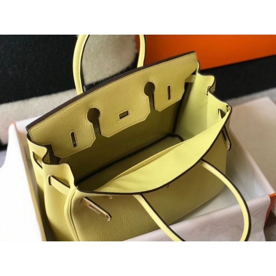 Replica Borse Firmate Hermes Birkin 30 cm in pelle Clemence Jaune Poussin GHW Riproduzione Fedele Borse Firmate Replica Hermes Birkin 30 cm in pelle Clemence Jaune Poussin GHW imitazioni