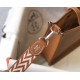 Replica Mini borsa Hermes Evelyne III TPM in pelle Clemence oro Riproduzione Fedele Mini borsa Hermes Evelyne III TPM in pelle Clemence oro imitazioni