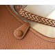 Replica Mini borsa Hermes Evelyne III TPM in pelle Clemence oro Riproduzione Fedele Mini borsa Hermes Evelyne III TPM in pelle Clemence oro imitazioni
