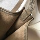 Replica Mini borsa Hermes Evelyne III TPM in pelle Clemence color talpa Riproduzione Fedele Mini borsa Hermes Evelyne III TPM in pelle Clemence color talpa imitazioni
