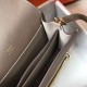 Replica Mini borsa Hermes Sac Roulis in pelle di vitello Evercolor grigia Riproduzione Fedele Mini borsa Hermes Sac Roulis in pelle di vitello Evercolor grigia imitazioni
