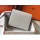 Replica Mini borsa Hermes Sac Roulis in pelle di vitello Evercolor grigio perla Riproduzione Fedele Mini borsa Hermes Sac Roulis in pelle di vitello Evercolor grigio perla imitazioni