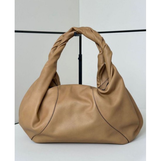 Replica Perfetta hobo Fendi Spy piccola/media/grande con manico ritorto color albicocca Imitazioni Replica Perfetta hobo Fendi Spy piccola/media/grande con manico ritorto color albicocca