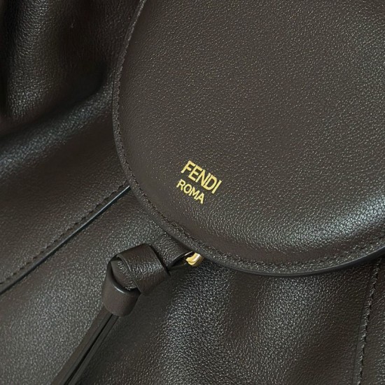 Replica Borse Imitazioni hobo Fendi Spy piccola/media/grande con manico ritorto color caffè Imitazioni Replica Borse Imitazioni hobo Fendi Spy piccola/media/grande con manico ritorto color caffè