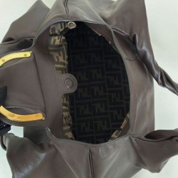 Replica Borse Imitazioni hobo Fendi Spy piccola/media/grande con manico ritorto color caffè Imitazioni Replica Borse Imitazioni hobo Fendi Spy piccola/media/grande con manico ritorto color caffè
