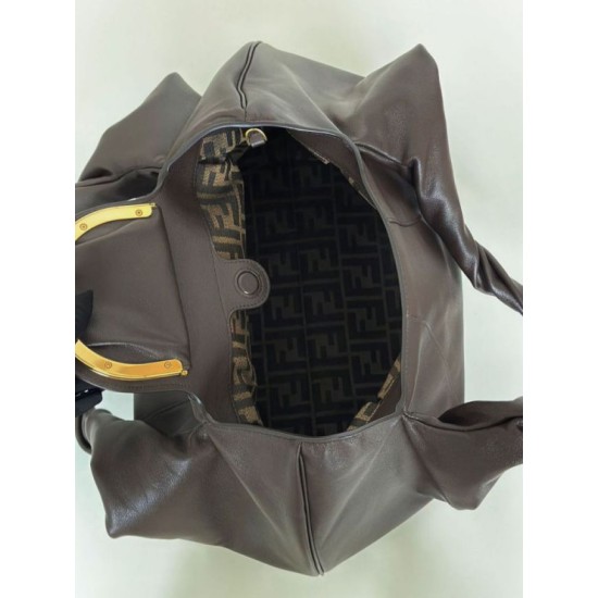 Replica Borse Imitazioni hobo Fendi Spy piccola/media/grande con manico ritorto color caffè Imitazioni Replica Borse Imitazioni hobo Fendi Spy piccola/media/grande con manico ritorto color caffè