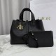 Replica Borsa Dior Toujours Media/Grande pelle di vitello Macrocannage nera Imitazioni Replica Borsa Dior Toujours Media/Grande pelle di vitello Macrocannage nera
