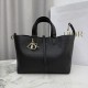 Replica Borsa Dior Toujours Media/Grande pelle di vitello Macrocannage nera Imitazioni Replica Borsa Dior Toujours Media/Grande pelle di vitello Macrocannage nera