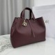 Replica Borsa Dior Toujours Media/Grande pelle di vitello Macrocannage Borgogna Imitazioni Replica Borsa Dior Toujours Media/Grande pelle di vitello Macrocannage Borgogna