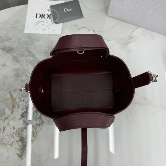 Replica Borse Alta Qualità Dior Toujours piccola in pelle di vitello Macrocannage bordeaux Imitazioni Replica Borse Alta Qualità Dior Toujours piccola in pelle di vitello Macrocannage bordeaux