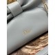 Replica Borsa Dior Bow con fiocco blu e metallo finitura oro Imitazioni Replica Borsa Dior Bow con fiocco blu e metallo finitura oro
