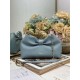 Replica Borsa Dior Bow con fiocco blu e metallo finitura oro Imitazioni Replica Borsa Dior Bow con fiocco blu e metallo finitura oro