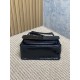 Replica Borsa a tracolla vintage Niki media YSL Saint Laurent pelle cerata e oliata Nero