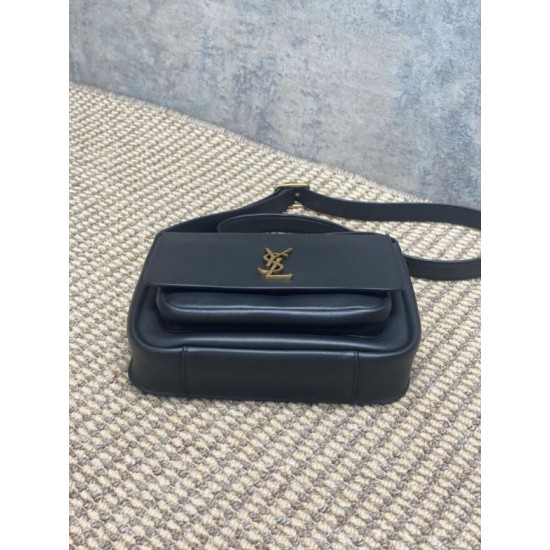 Replica Borse Alta Qualità a tracolla YSL Saint Laurent Niki Besace grana nero Imitazioni Replica Borse Alta Qualità a tracolla YSL Saint Laurent Niki Besace grana nero