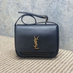 Replica Borse  Alta Qualità a tracolla YSL Saint Laurent Niki Besace grana nero