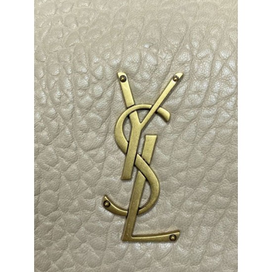 Replica Borsa a spalla YSL Saint Laurent Niki Media/Grande pelle di agnello grana beige Imitazioni Replica Borsa a spalla YSL Saint Laurent Niki Media/Grande pelle di agnello grana beige