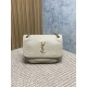 Replica Borsa a spalla YSL Saint Laurent Niki Media/Grande pelle di agnello grana beige Imitazioni Replica Borsa a spalla YSL Saint Laurent Niki Media/Grande pelle di agnello grana beige