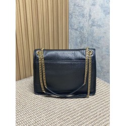 Borse a spalla YSL Saint Laurent Niki Media/Grande pelle di agnello grana nero Borse a spalla YSL Saint Laurent Niki Media/Grande pelle di agnello grana nero