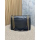 Replica borse griffate a spalla YSL Saint Laurent Niki Media/Grande pelle di agnello grana nero Imitazioni Replica borse griffate a spalla YSL Saint Laurent Niki Media/Grande pelle di agnello grana nero