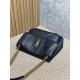 Replica borse griffate a spalla YSL Saint Laurent Niki Media/Grande pelle di agnello grana nero Imitazioni Replica borse griffate a spalla YSL Saint Laurent Niki Media/Grande pelle di agnello grana nero