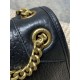 Replica borse griffate a spalla YSL Saint Laurent Niki Media/Grande pelle di agnello grana nero Imitazioni Replica borse griffate a spalla YSL Saint Laurent Niki Media/Grande pelle di agnello grana nero