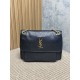 Replica borse griffate a spalla YSL Saint Laurent Niki Media/Grande pelle di agnello grana nero Imitazioni Replica borse griffate a spalla YSL Saint Laurent Niki Media/Grande pelle di agnello grana nero